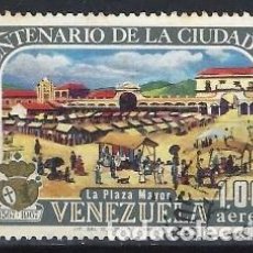 Francobolli: VENEZUELA 1967 - 400º ANIV. DE CARACAS, AÉREO - USADO
