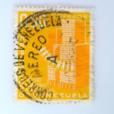 Sellos: SELLO POSTAL ANTIGUO VENEZUELA 1961 0,20 BS CENSO NACIONAL 1960 - CONMEMORATIVO