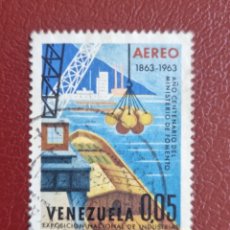 Sellos: SELLO USADO VENEZUELA 1964, YVERT 800 AEREO