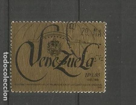 Sellos: VENEZUELA YVERT NUM. 1102 USADO - Foto 1