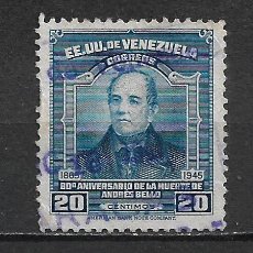 Sellos: VENEZUELA 1946 SELLO USADO - 12/9. Lote 340225493