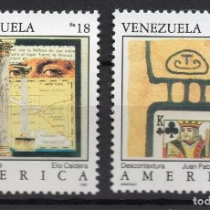 Sellos: VENEZUELA/1992/MNH/SC#1476/ DESCUBRIMIENTO DE AMERICA 500º ANIV. / CRISTOBAL COLON