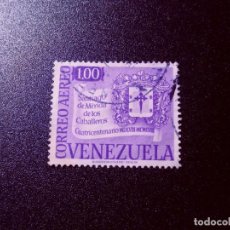 Sellos: SELLO 1,00 VENEZUELA. 1958 - SANTIAGO DE MÉRIDA DE LOS CABALLEROS CUATRICENTENARIO. USADO. Lote 363110945
