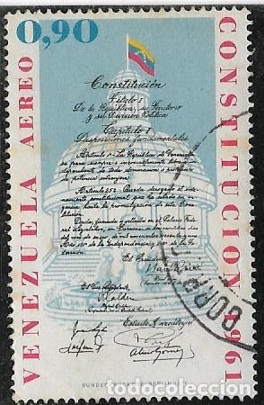 Sellos: VENEZUELA A&Eacute;REO YVERT 1021 - Foto 1