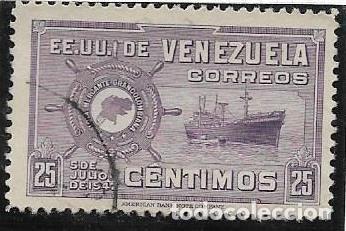 Sellos: VENEZUELA YVERT 286, BARCOS - Foto 1