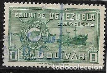 Sellos: VENEZUELA YVERT 291, BARCOS - Foto 1