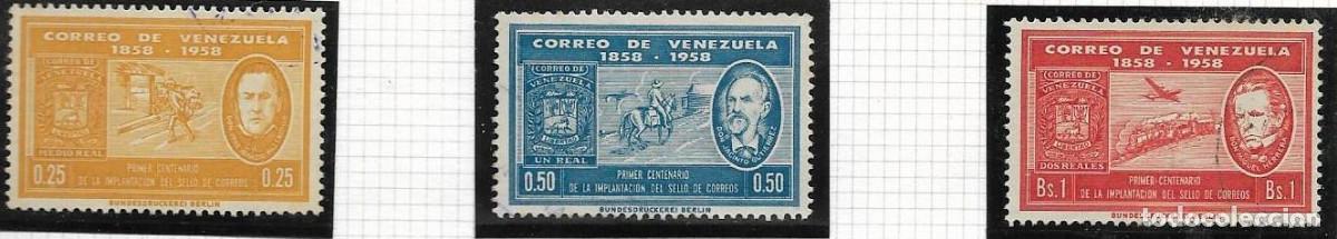Sellos: VENEZUELA YVERT 594/96 - Foto 1