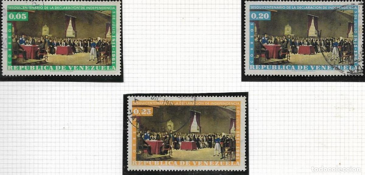 Sellos: VENEZUELA YVERT 646/48 - Foto 1
