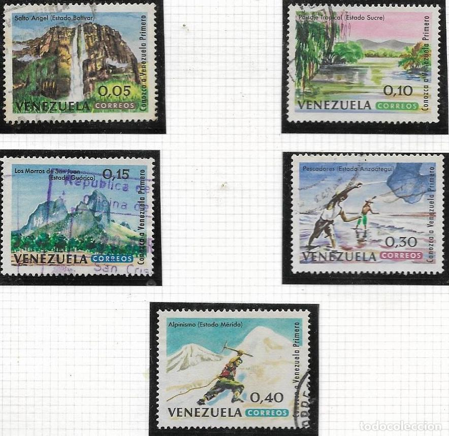 Sellos: VENEZUELA YVERT 702/06 - Foto 1