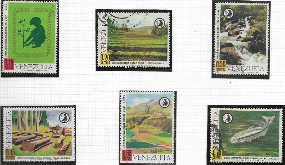 Sellos: VENEZUELA YVERT 766/71 - Foto 1