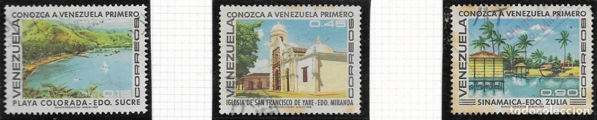 Sellos: VENEZUELA YVERT 772/74 - Foto 1