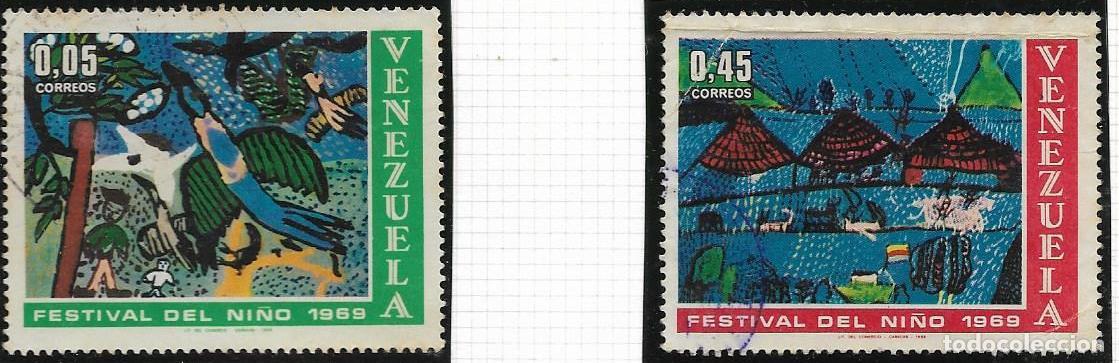 Sellos: VENEZUELA YVERT 797/98 - Foto 1