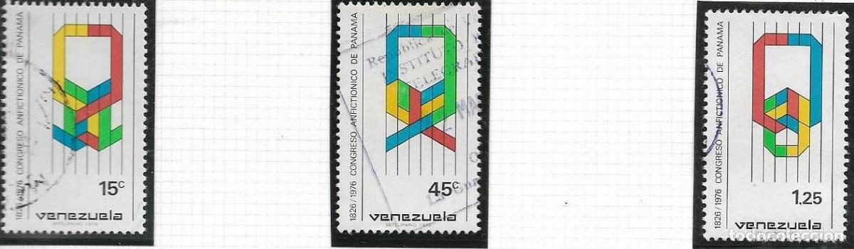 Sellos: VENEZUELA YVERT 990/92 - Foto 1