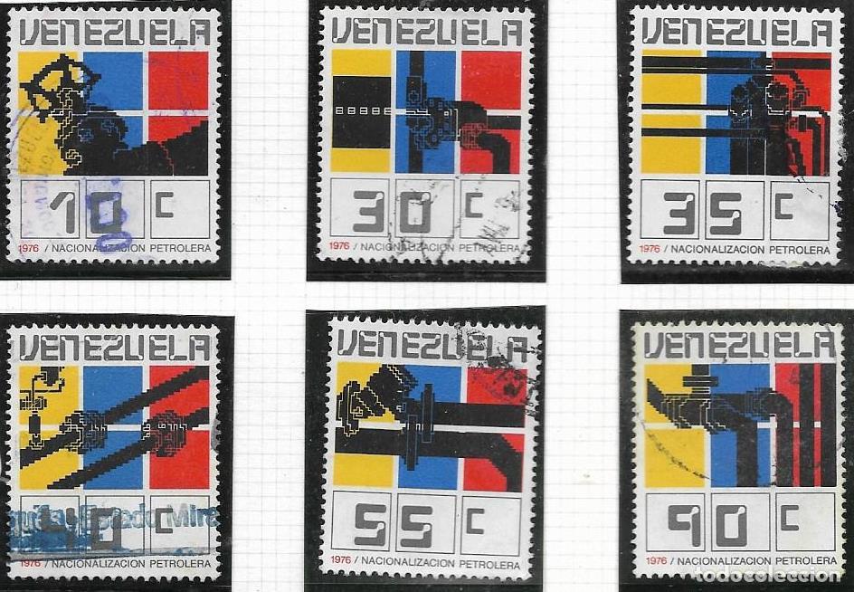 Sellos: VENEZUELA YVERT 998/1003 - Foto 1