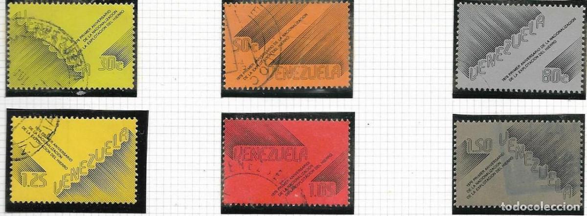 Sellos: VENEZUELA YVERT 1013/18 - Foto 1