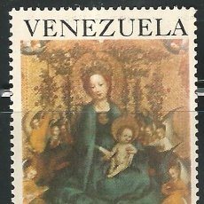 Sellos: VENEZUELA: 1967; 1 ESTAMPILLA NAVIDAD 67, TEMA RELIGIÓN