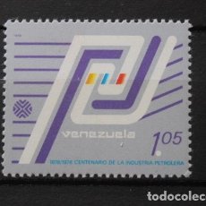 Sellos: SELLO NUEVO VENEZUELA 1978 CENTENARIO INDUSTRIA PETROLERA (1878-1978). Lote 374430034