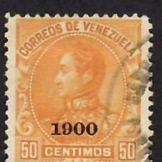 Sellos: VENEZUELA (1970). SELLO DE 1899 SOBRECARGADO. YVERT Nº 907. USADO.. Lote 375936304