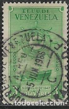Sellos: VENEZUELA &Eacute;REO YVERT 263, BARCOS - Foto 1