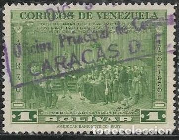 Sellos: VENEZUELA &Eacute;REO YVERT 309 - Foto 1