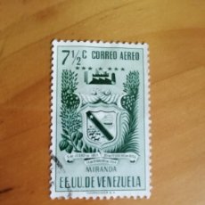 Francobolli: VENEZUELA - VALOR FACIAL 7 1/2 C - MIRANDA