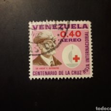 Francobolli: VENEZUELA YVERT A 798 SELLO SUELTO USADO 1963 CRUZ ROJA PEDIDO MÍNIMO 3€