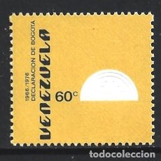 Sellos: VENEZUELA 1007** - AÑO 1976 - 10º ANIVERSARIO DE LA DECLARACION DE BOGOTA