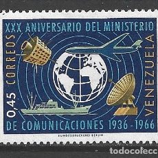 Sellos: VENEZUELA 754** - AÑO 1966 - 30º ANIVERSARIO DEL MINISTERIO DE CORREOS Y TELECOMUNICACIONES