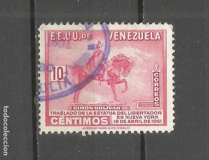 Sellos: VENEZUELA YVERT NUM. 334 USADO - Foto 1