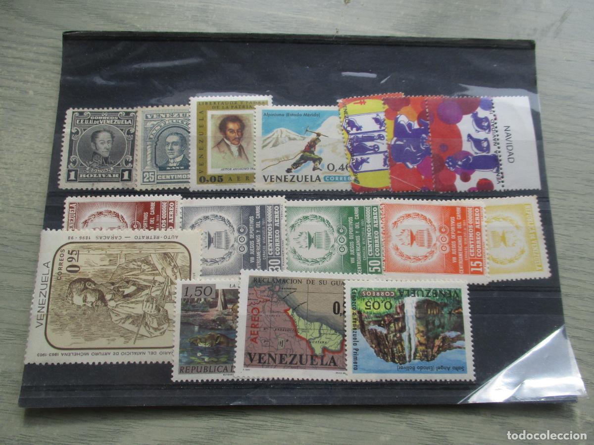 Sellos: 17 SELLOS DE VENEZUELA - Foto 1