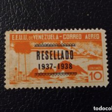 Francobolli: VENEZUELA # C66 (1937-1938) VUELO - SOBREIMPRESO, NUEVO