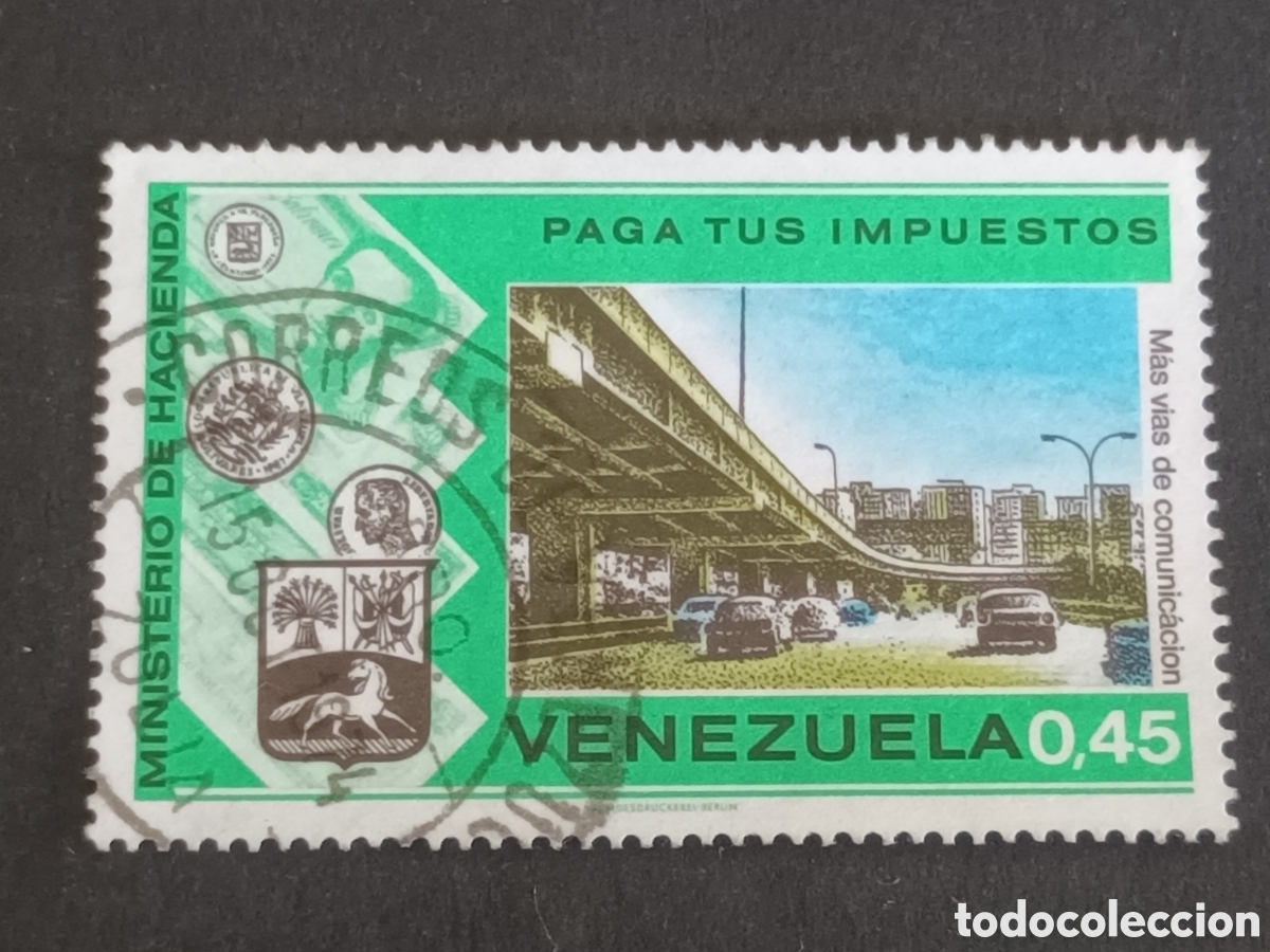 Sellos: VENEZUELA. SELLO USADO. - Foto 1