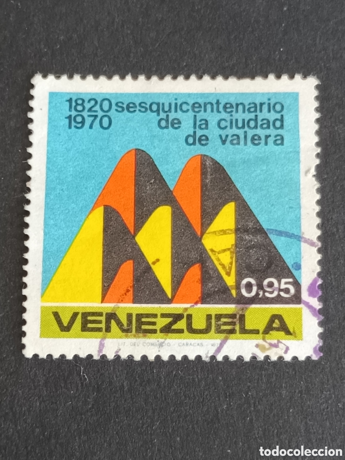 Sellos: VENEZUELA. SELLO USADO. - Foto 1