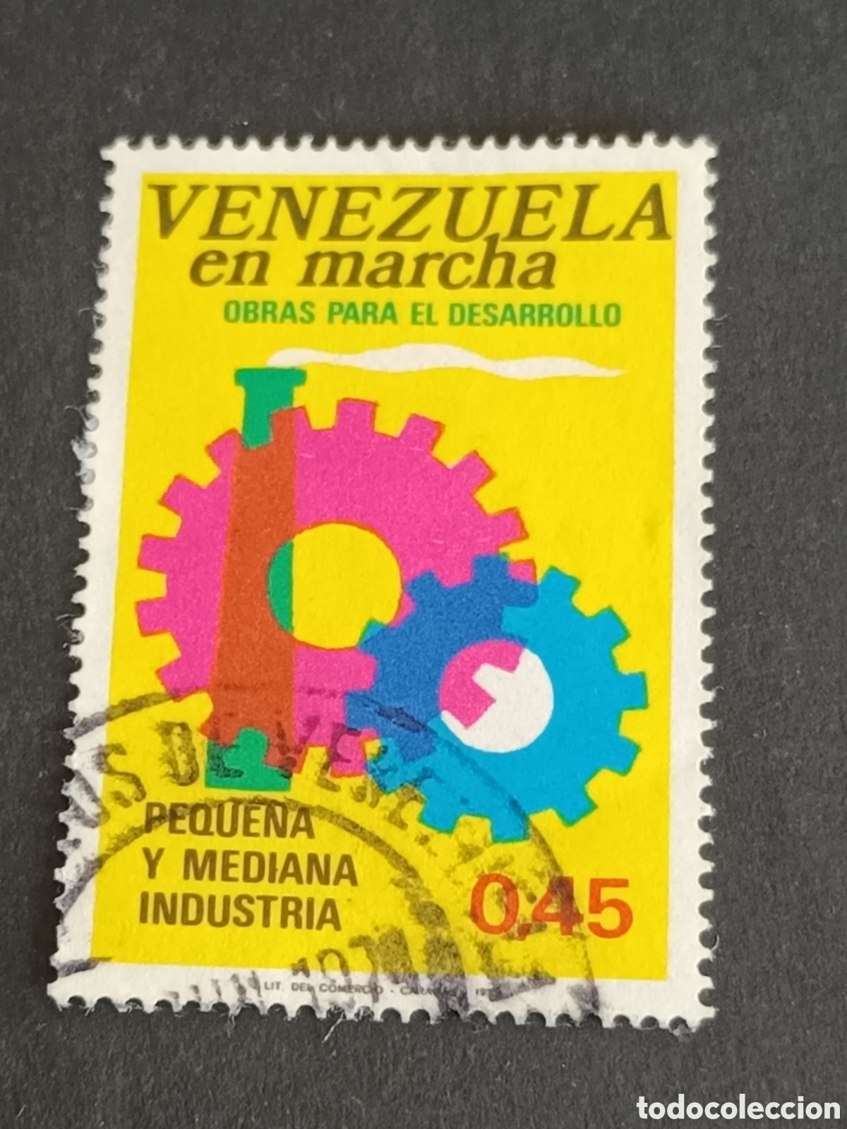 Sellos: VENEZUELA. SELLO USADO. - Foto 1