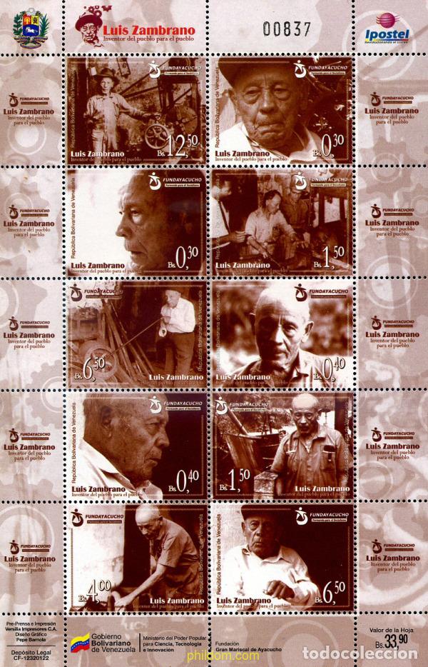 Sellos: 296450 MNH VENEZUELA 2012 - Foto 1
