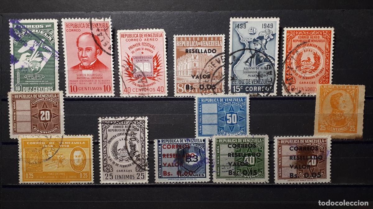 Sellos: VENEZUELA. &deg;. Sellos a catalogar - Foto 1