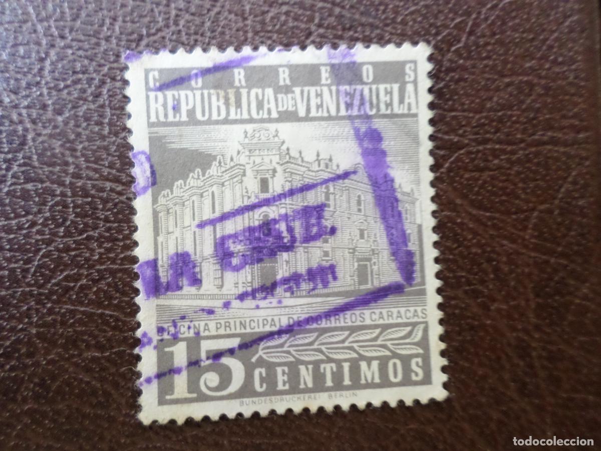 Sellos: .venezuela, 1958, edificio de correos de caracas, Yvert 559 - Foto 1