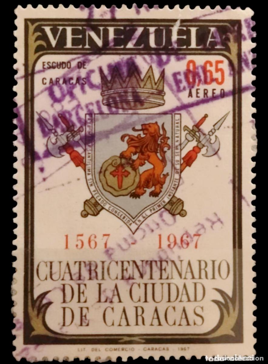 Selos: VENEZUELA 1967 400 aniversario de Caracas. USADO