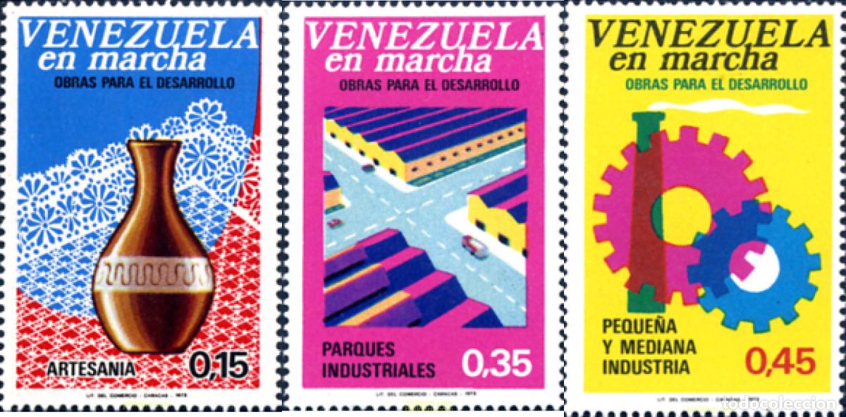 Sellos: 177236 MNH VENEZUELA 1973 VENEZUELA EN MARCHA