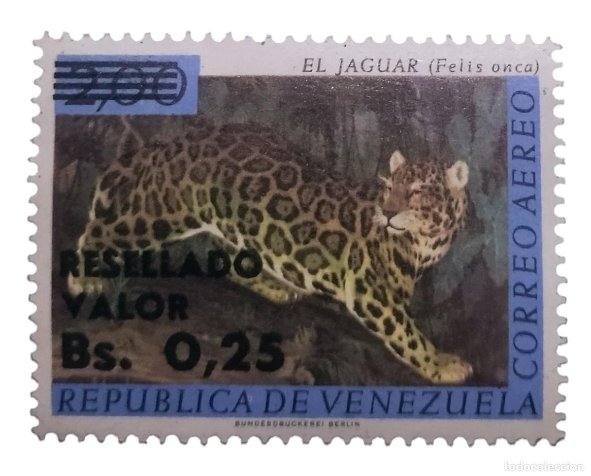 Sellos: VENEZUELA 1965 Sobrecargado. A&eacute;reo. NUEVO - MNH **