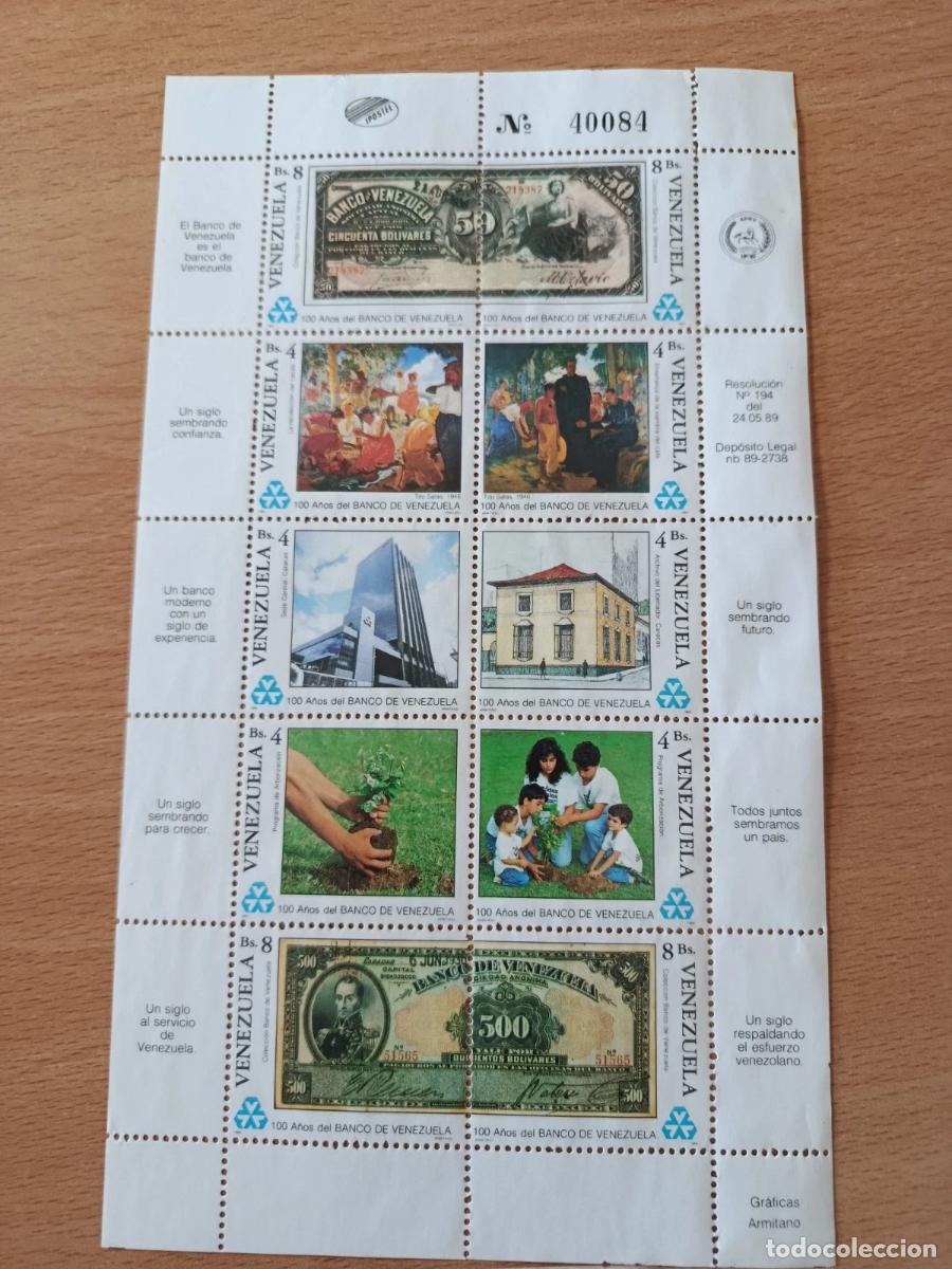 Sellos: sellos Venezuela 1989 nuevos y serie completa