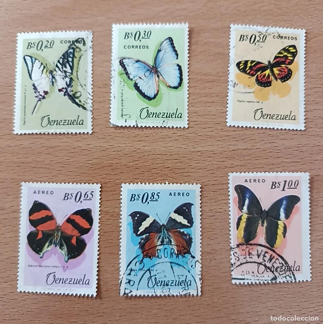 Sellos: Sellos Venezuela 1966 Mariposas