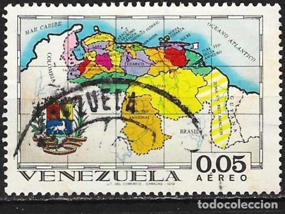 Sellos: Venezuela 1970 - Mi 1838 - YT Pa 993 - Mapa y escudo de armas