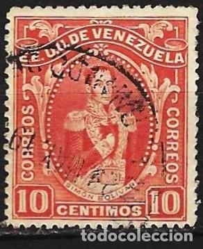 Sellos: Venezuela 1914 - Mi 94 - YT 132 - Simon Bolivar