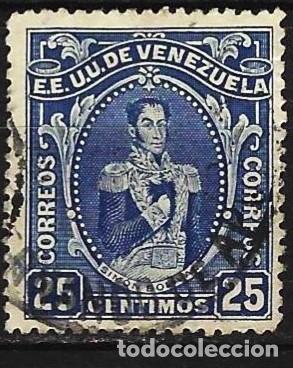 Sellos: Venezuela 1914 - Mi 95 - YT 133 - Simon Bolivar