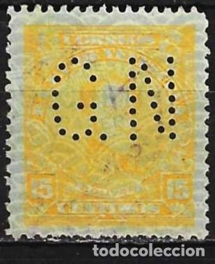 Sellos: Venezuela 1932 - Mi xxx - YT S65 - Simon Bolivar ( Servicio ) Dentado 12&frac12; - Perforado G.N.