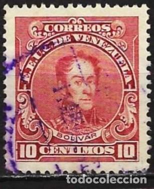 Sellos: Venezuela 1916 - Mi 97a - YT 135 - Simon Bolivar ( B = Dentado 12 )