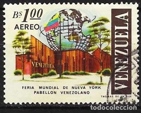 Sellos: Venezuela 1965 - Mi 1624 - YT A 859 -Exposici&oacute;n Internacional de Nueva York ( A&eacute;reo )