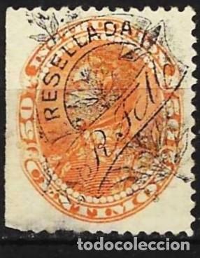 Sellos: Venezuela 1900 - Mi ST 67 - YT FP 71 - Sim&oacute;n Bol&iacute;var ( Sello fiscal y postal ) MNG - Recargado