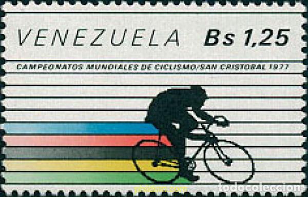 Sellos: 680421 MNH VENEZUELA 1978 CAMPEONATOS MUNDIALES DE CICLISMO EN SAN CRISTOBAL